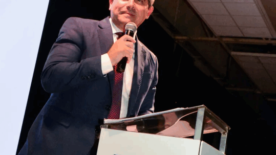 Marcelo Orrego en la Cámara Argentina de Empresas Mineras (CAEM)